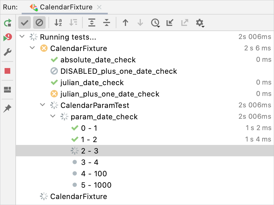 clion unit test