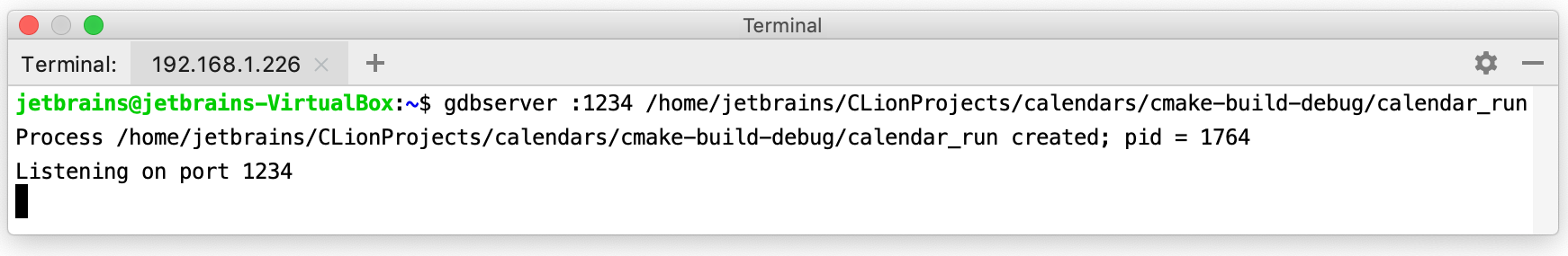 clion ssh remote