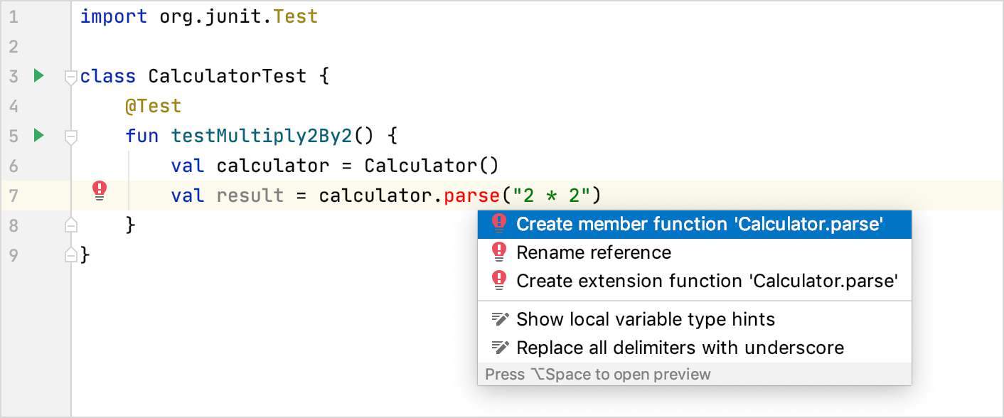 Creating a function