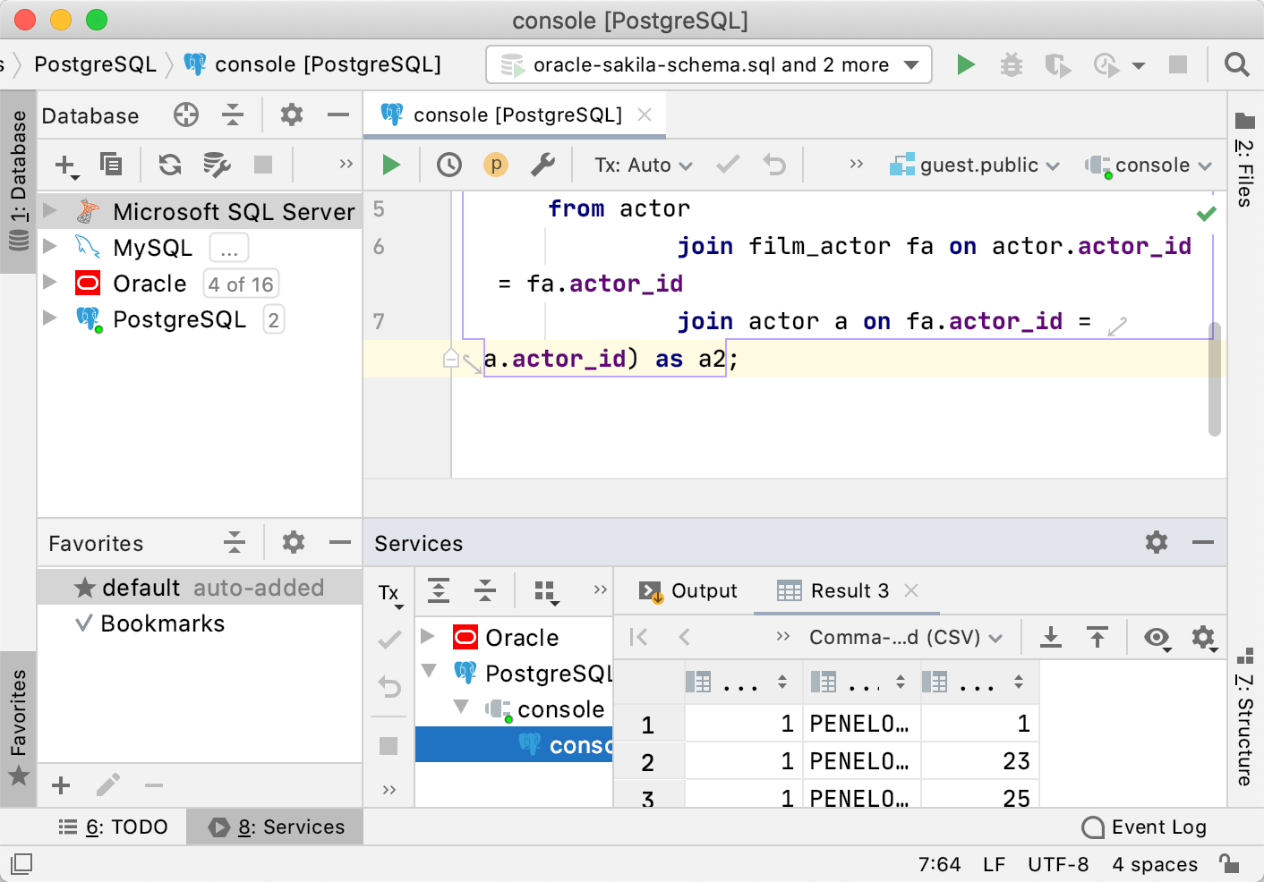 The Widescreen tool window layout option is enabled The Widescreen tool window layout option is enabled