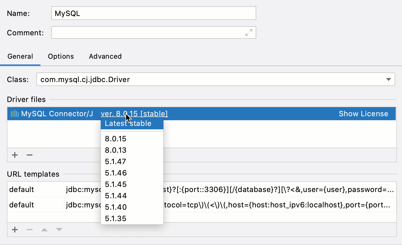 jetbrains phpstorm setup database