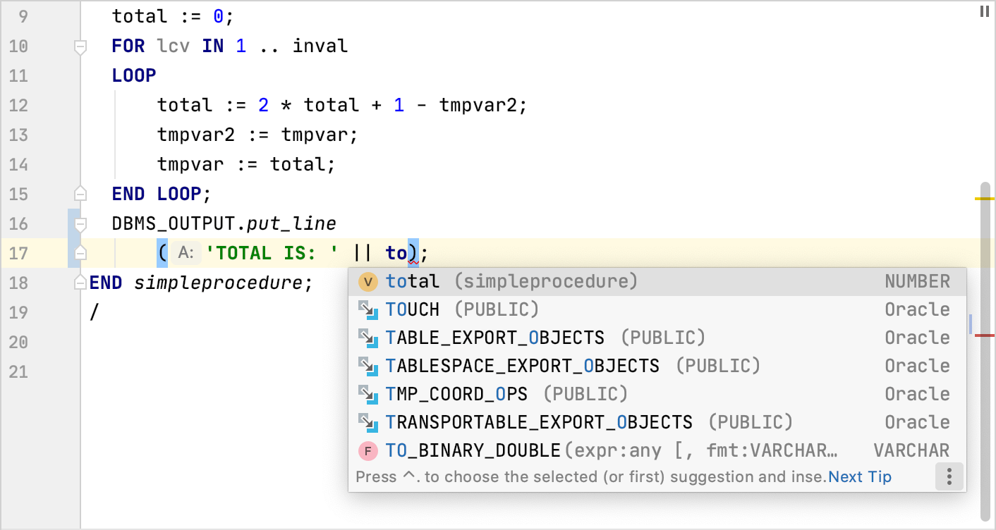 Basic completion Basic completion