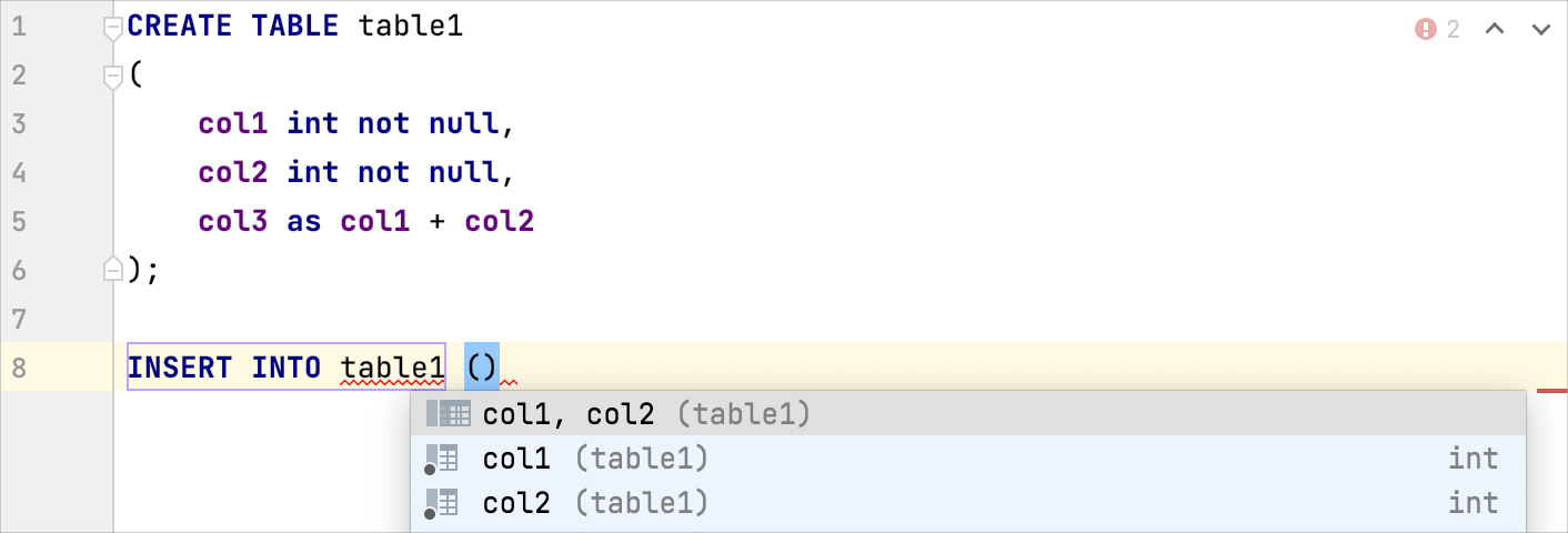 computed columns in INSERT statements computed columns in INSERT statements
