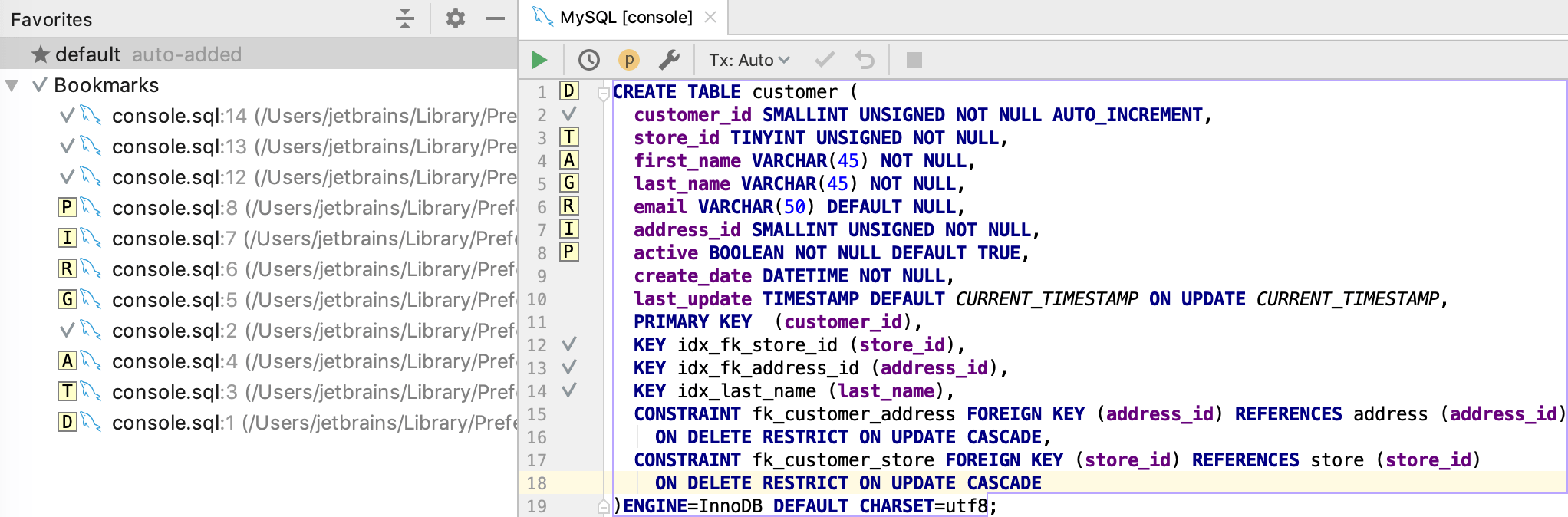 Bookmarks and the Favorites window Bookmarks and the Favorites window