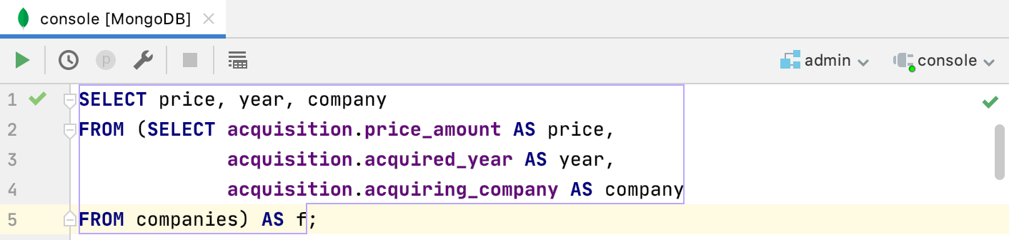 embedded fields