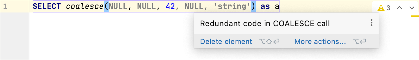Redundant code in the COALESCE call