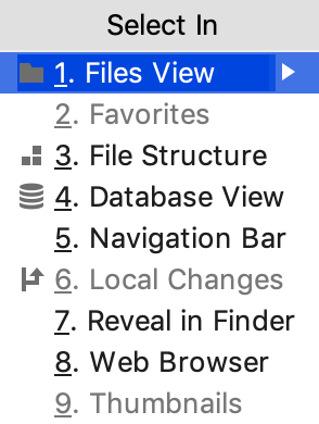 Select in popup Select in popup