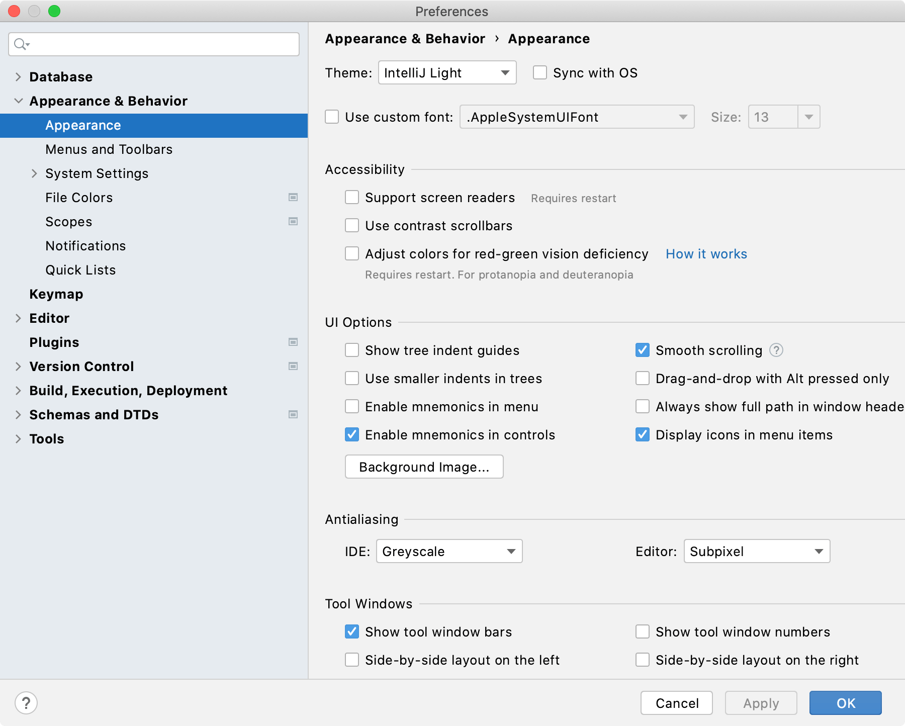 Appearance and Behavior Appearance and Behavior