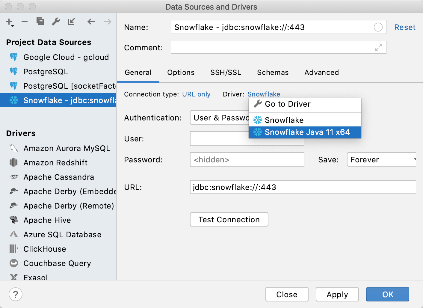 Snowflake JVM 11 x64 Snowflake JVM 11 x64