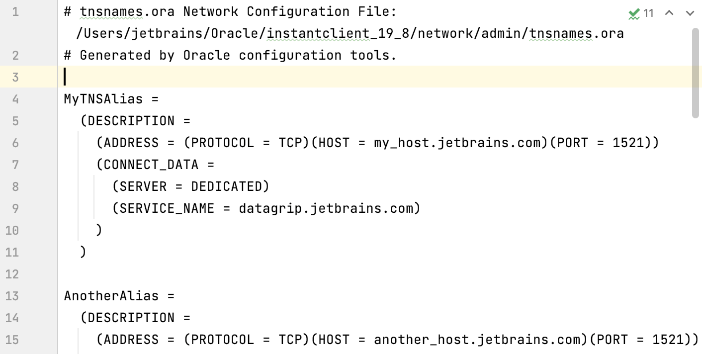 datagrip variables