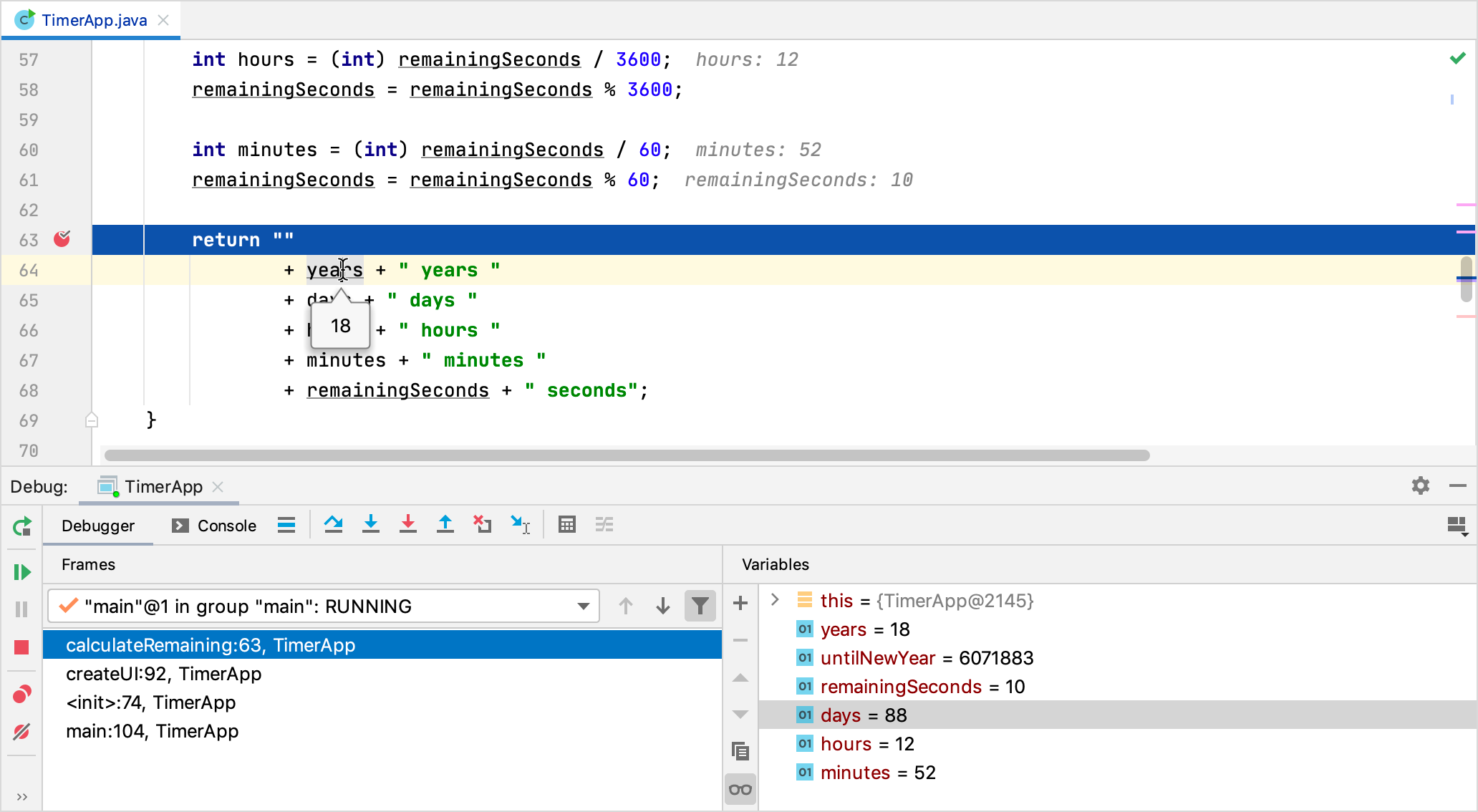 intellij idea debug