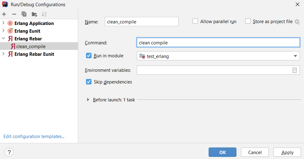 Passing Rebar Commands to IDE