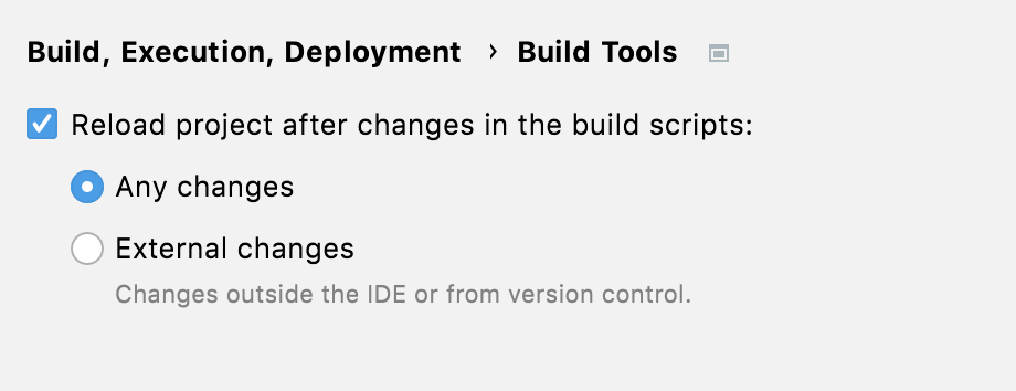 Configuration for running 'go list' Configuration for running 'go list'