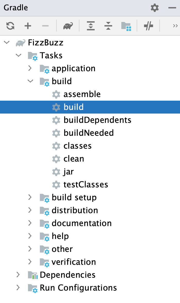 gradle build system