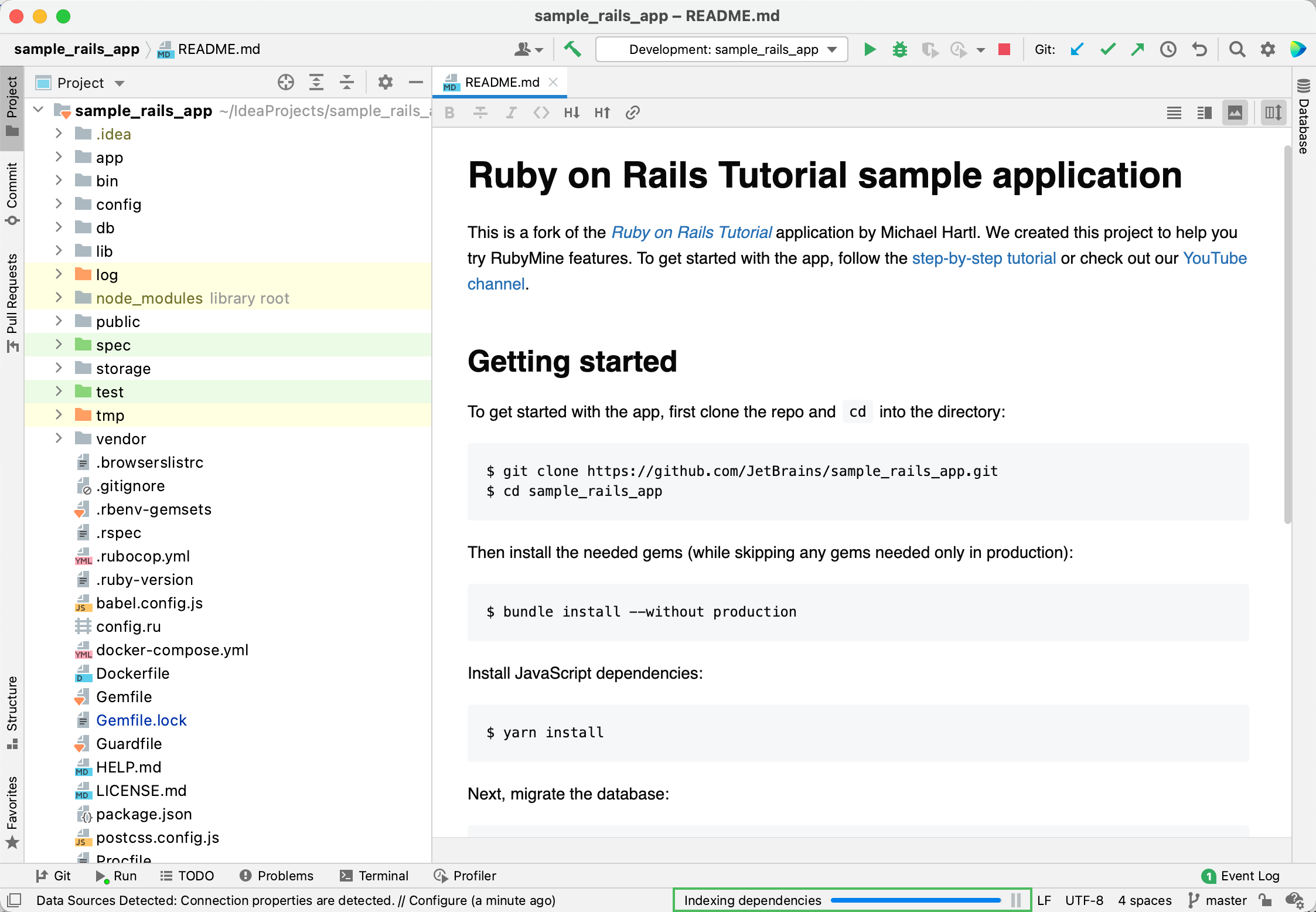 intellij rubymine