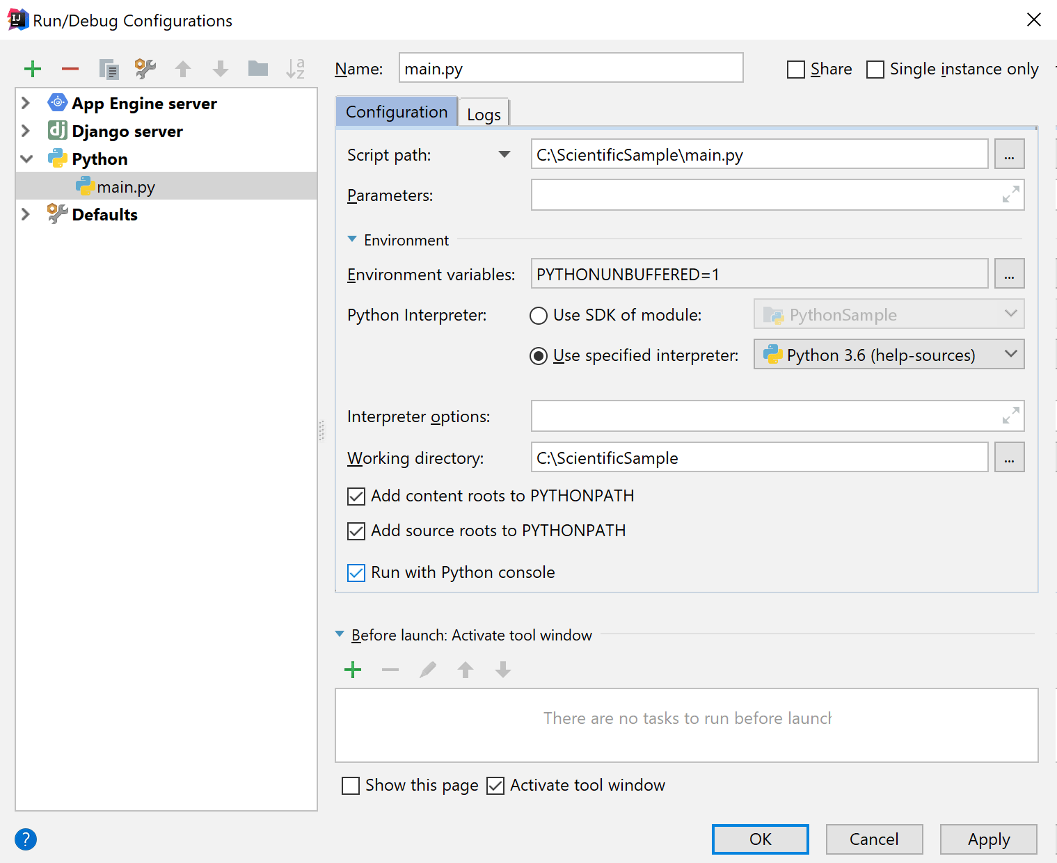 pycharm scientific mode