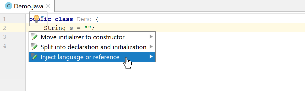 Injecting HTML in Java