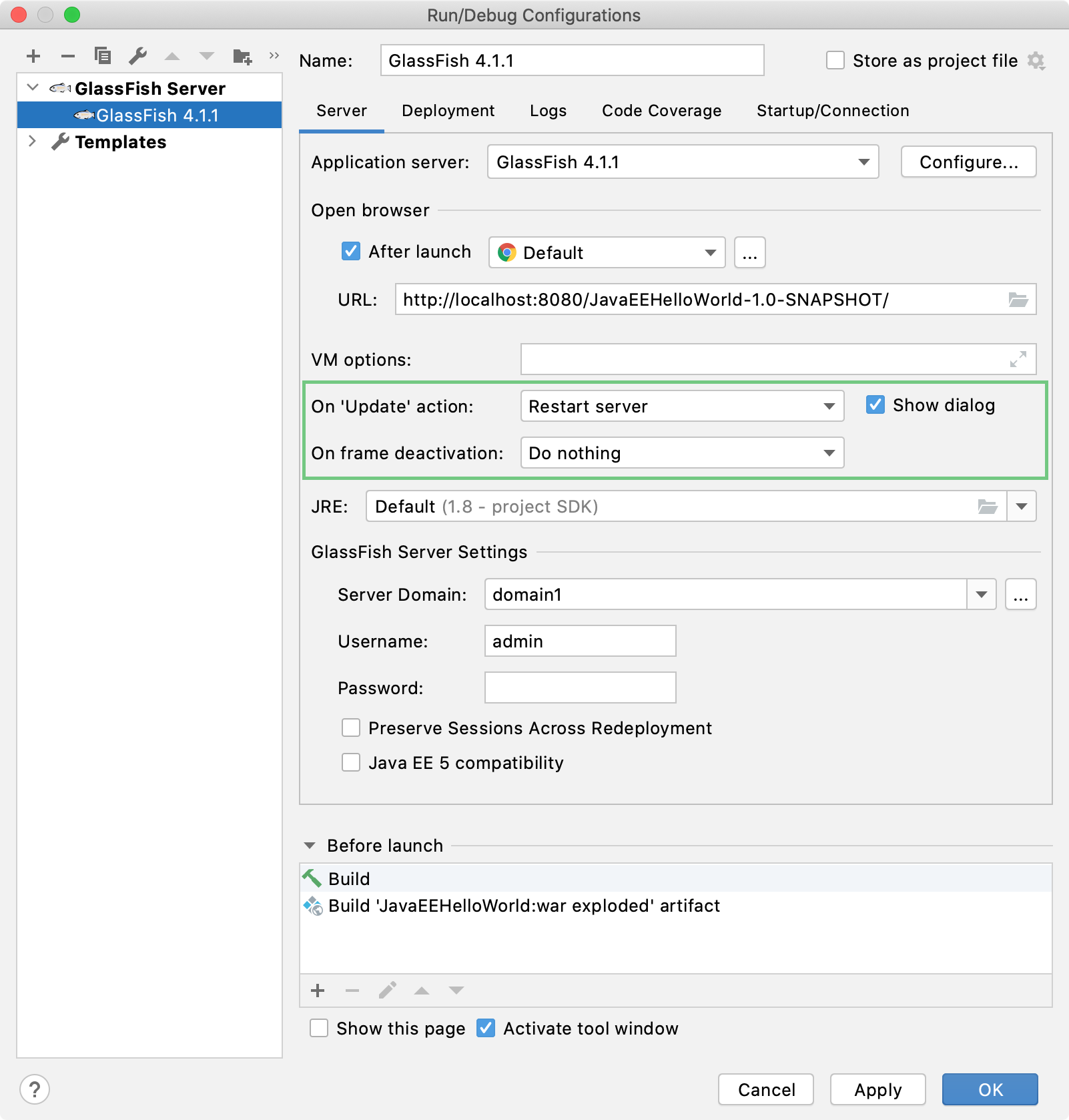 plugins java ee needed for mac