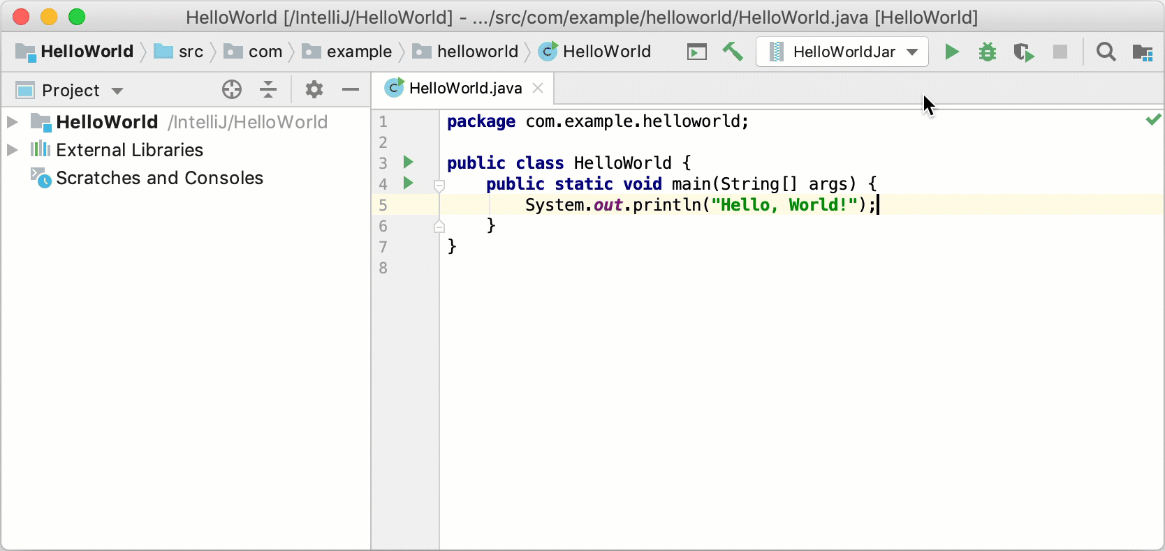 Running the packaged application