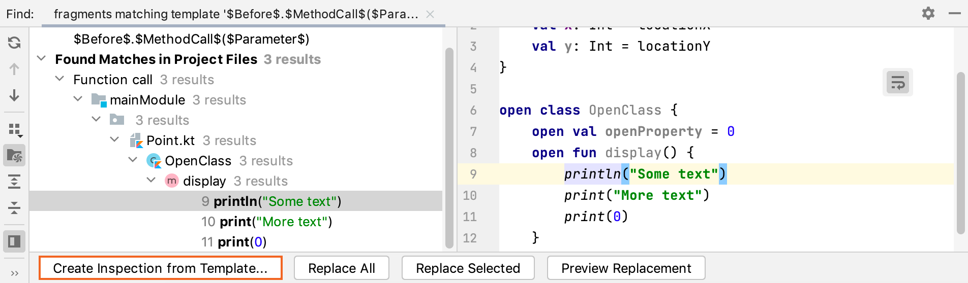 Kotlin ssr create inspection 1