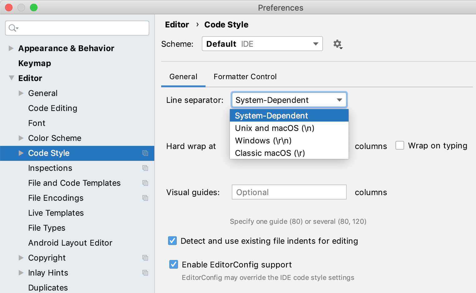 java newline fix for both windows and mac