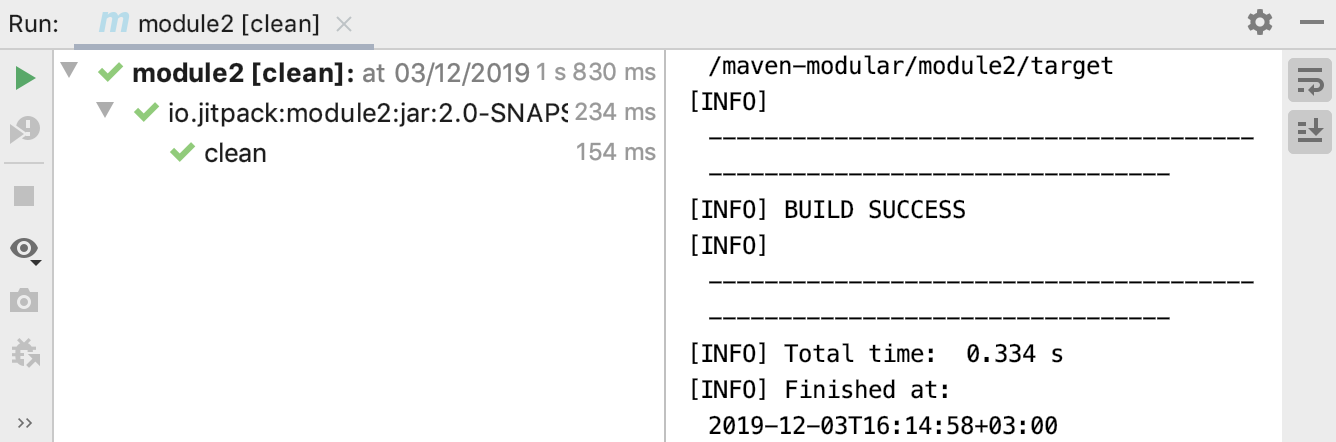 maven install intellij