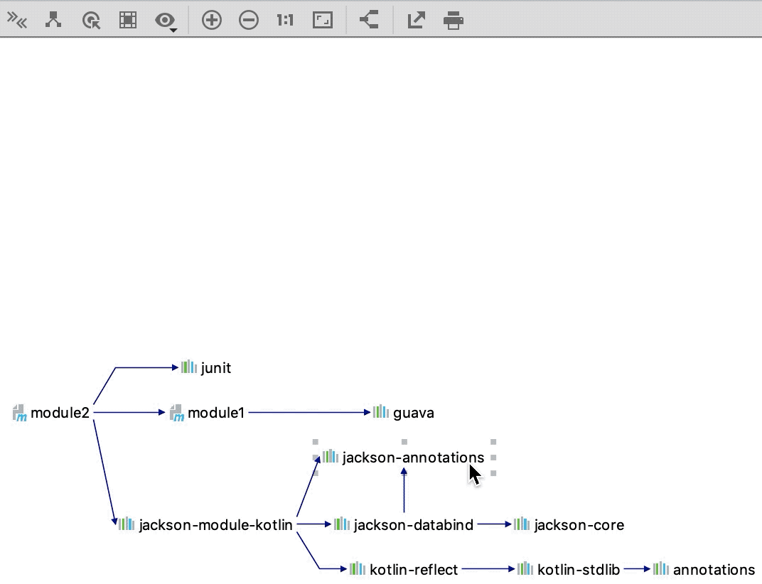 Show Path Root Selection