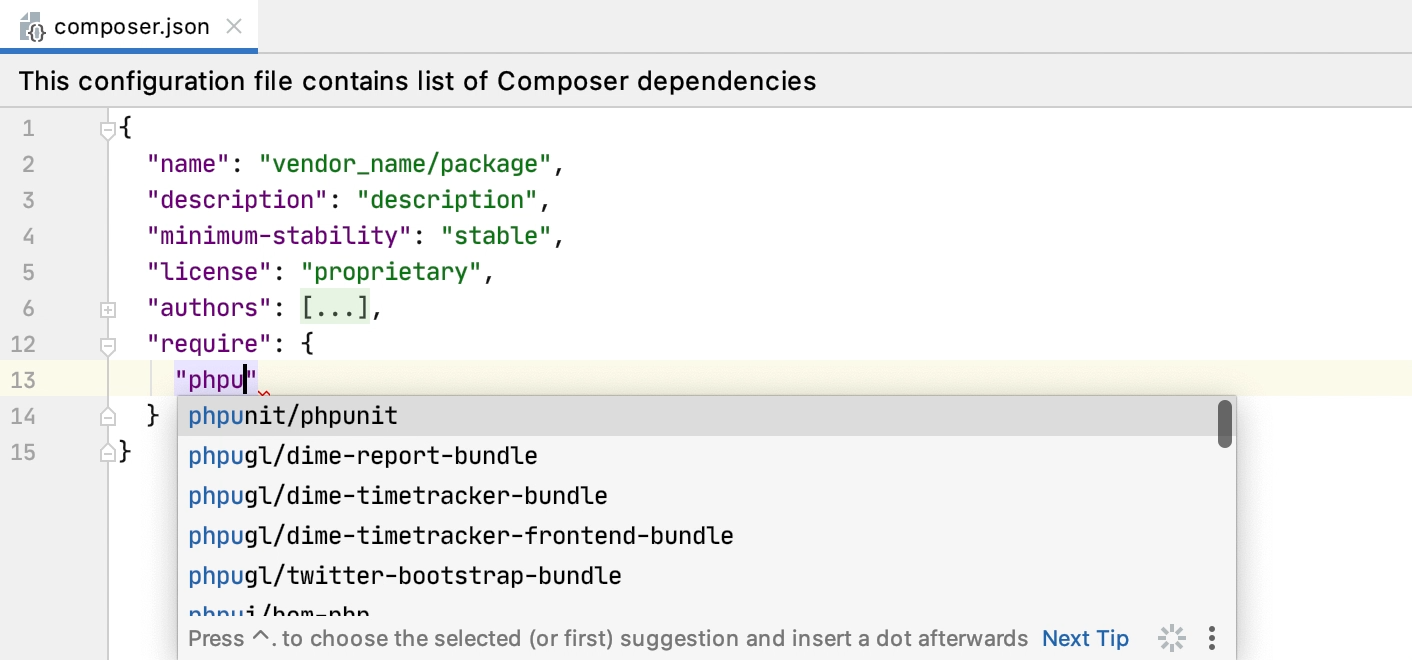 Файлы composer json не должны быть общедоступными