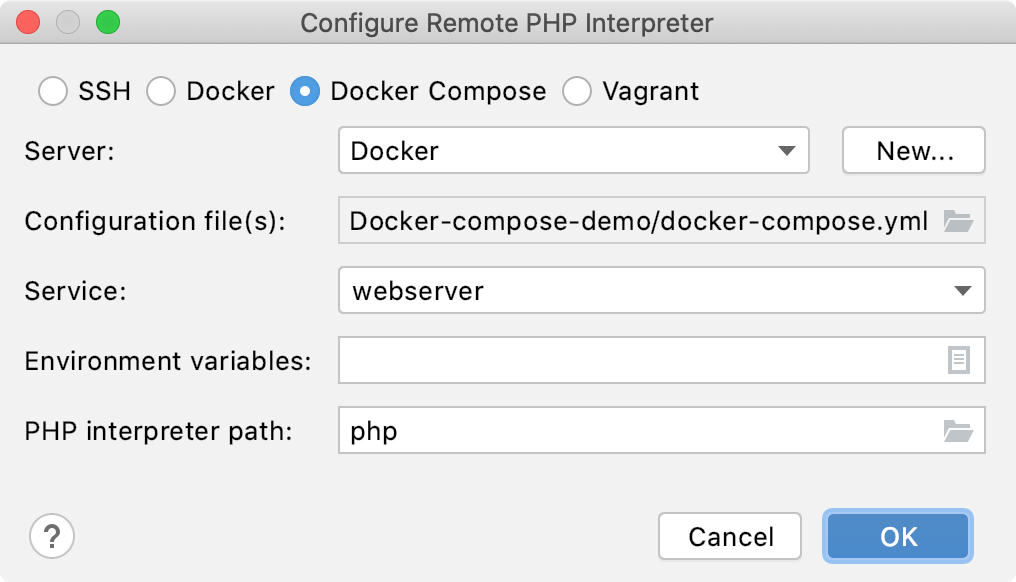 download phpstorm docker compose