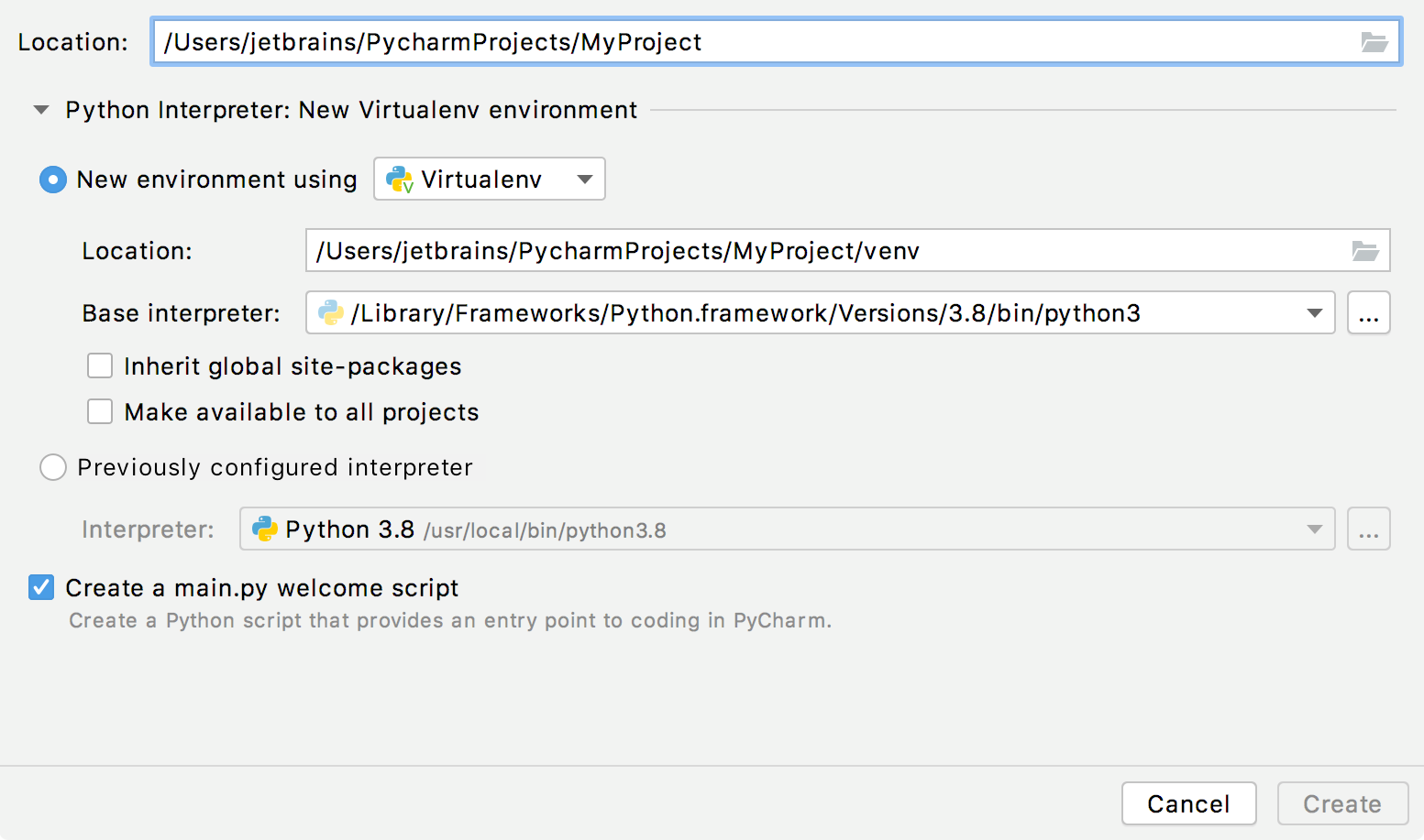 does pycharm come with python