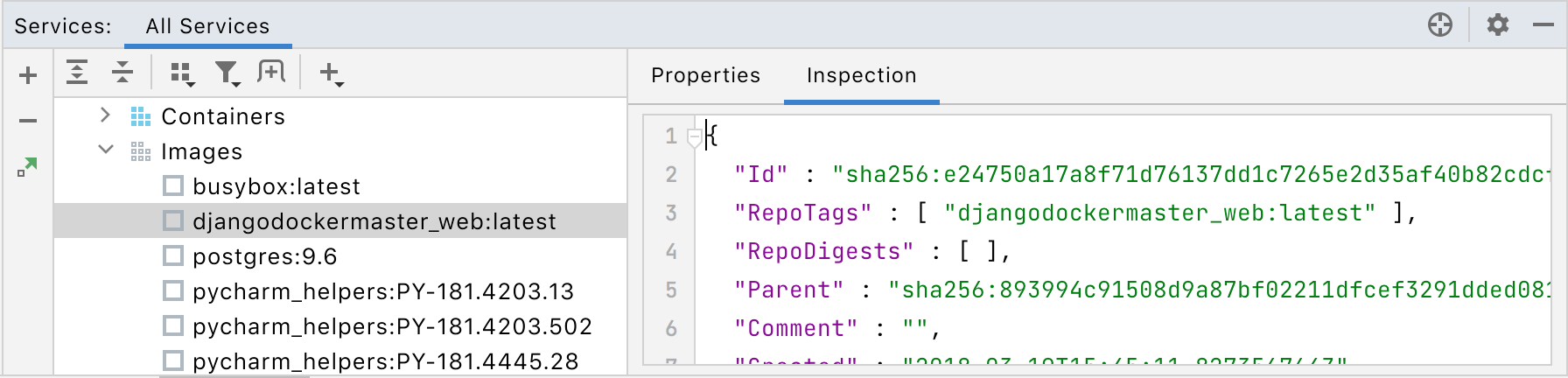 pycharm docker