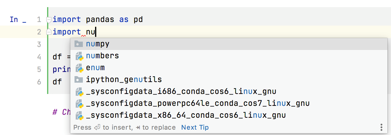 Package completion Package completion