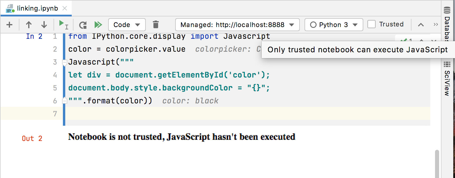 Making the JavScript code trusted Making the JavScript code trusted