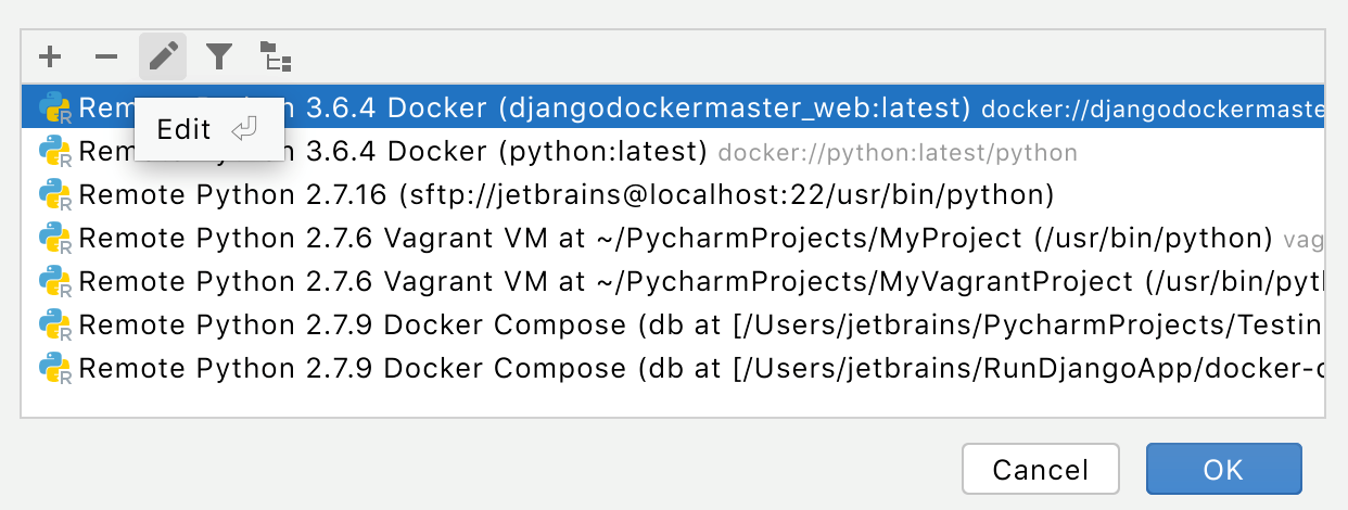 pycharm python interpreter