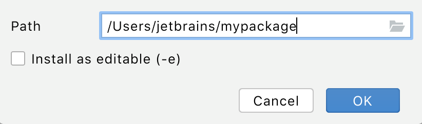 pycharm install packages