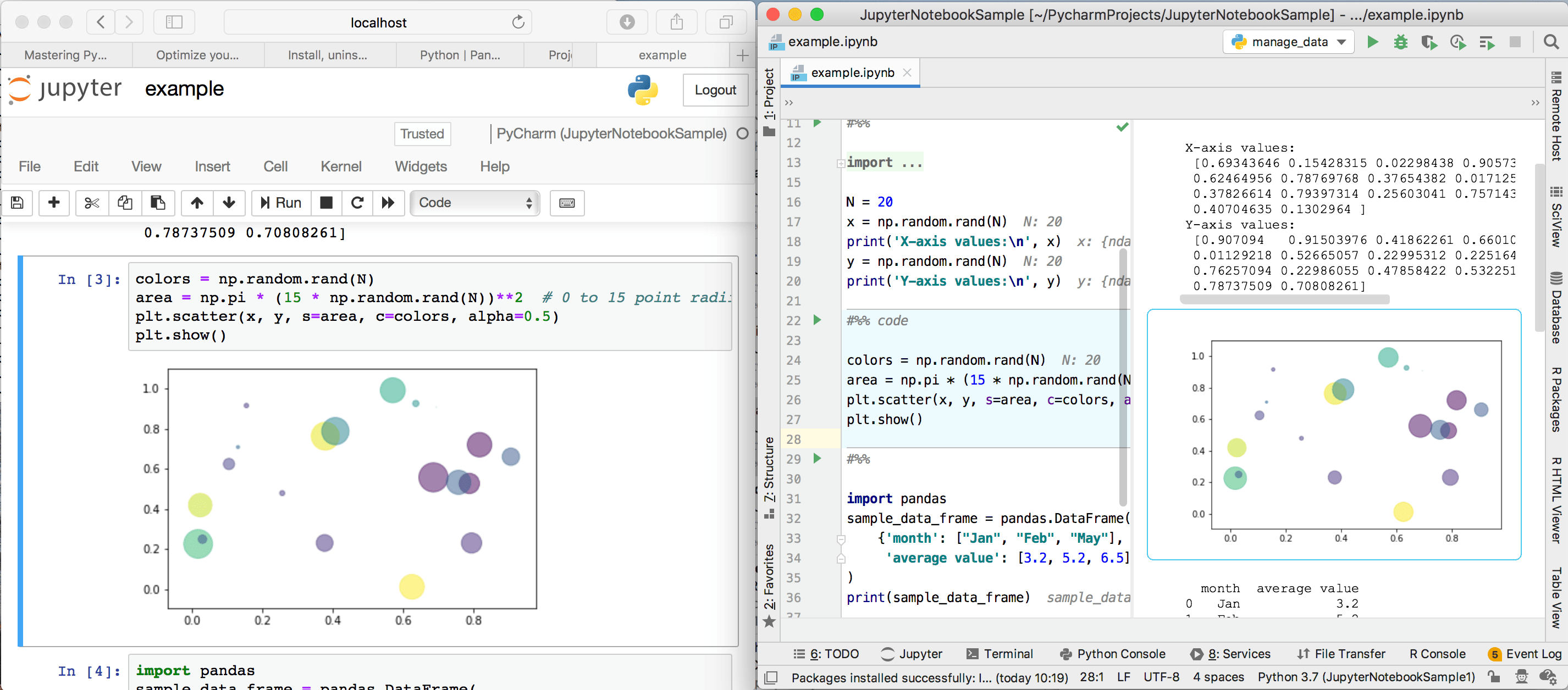 Synchronizing changes in a notebook that has been updated externally