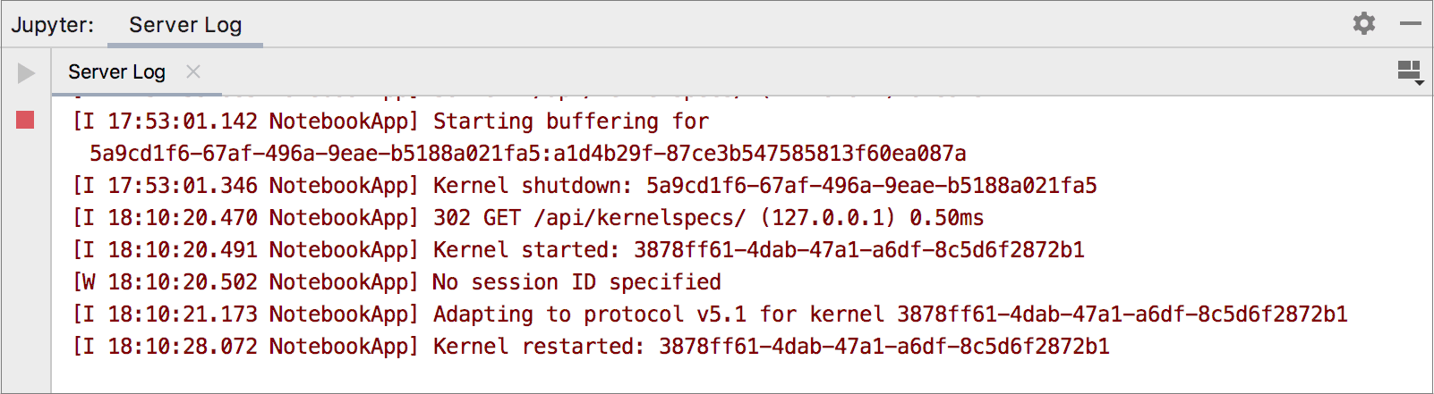 Restarting the current kernel