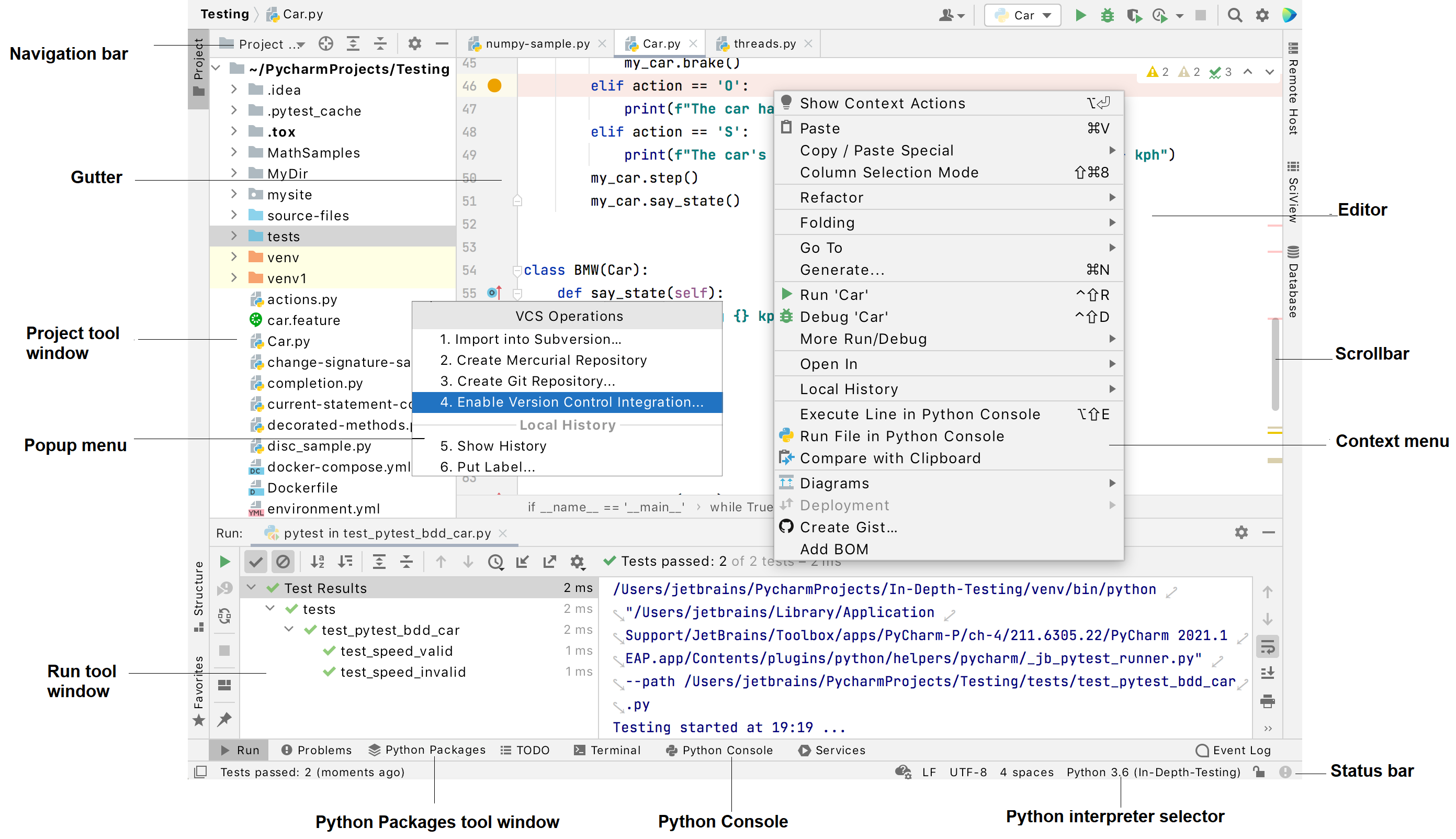 Migrating From Text Editors Pycharm