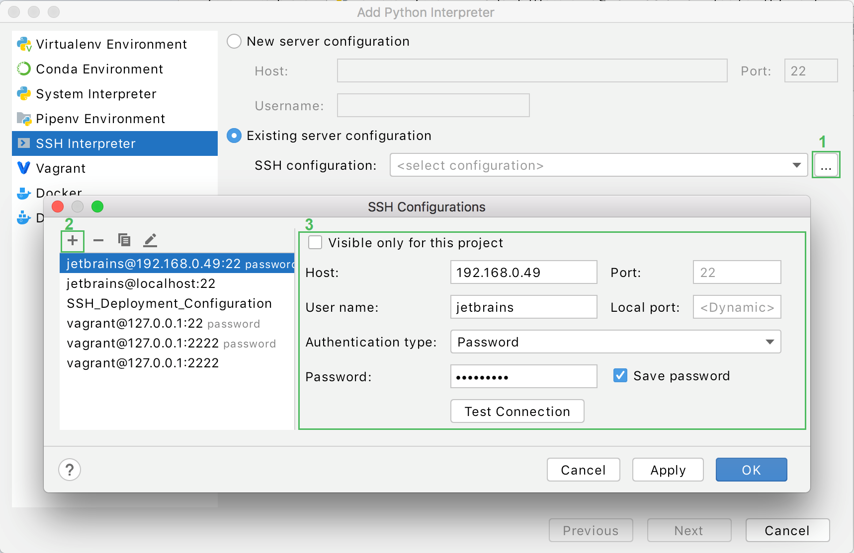 pycharm python interpreter