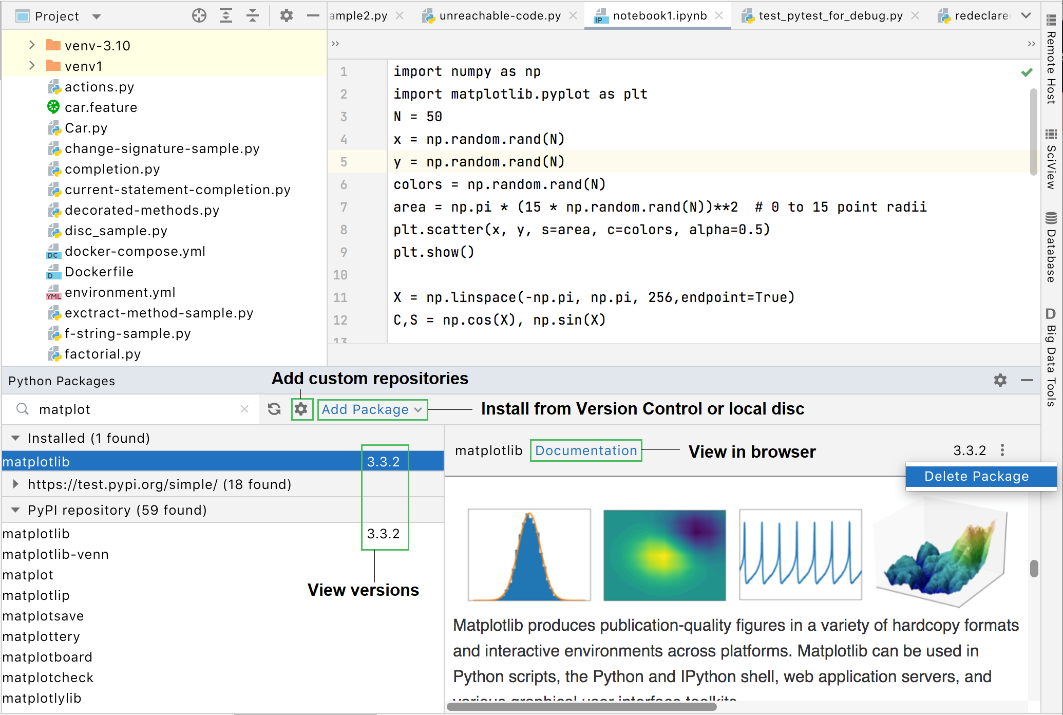 Pycharm Install Packages From Environment Yml