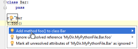 Create a symbol from usage