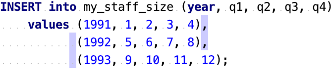 datagrip query history