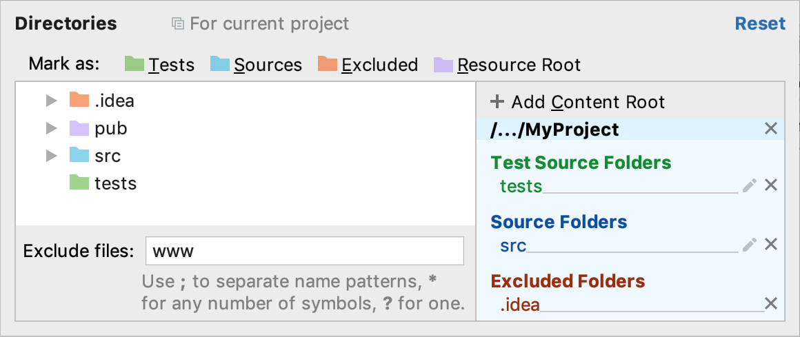 新規プロジェクトの作成 プロジェクトディレクトリの選択 Phpstorm