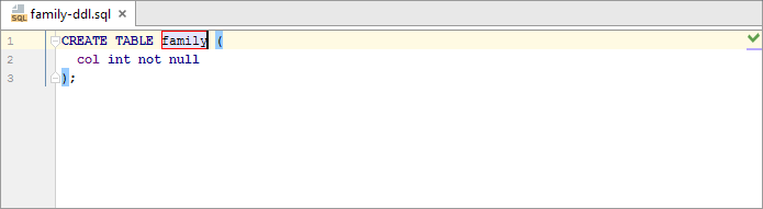 027dbe table name changed