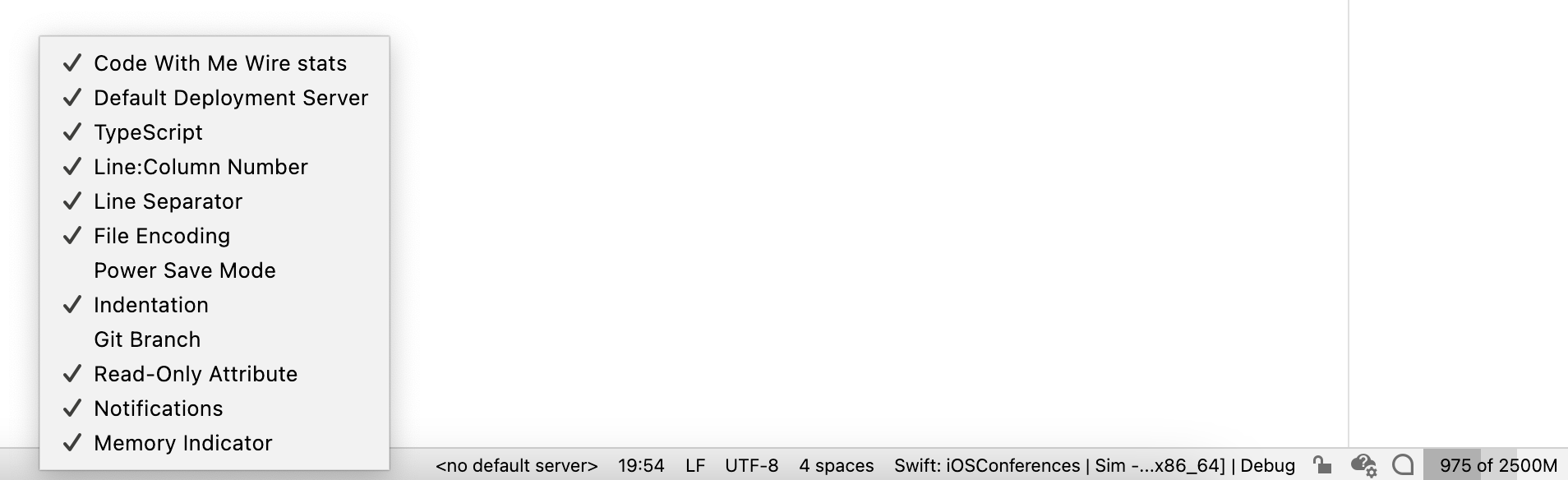 Customize the icons on the Status bar Customize the icons on the Status bar