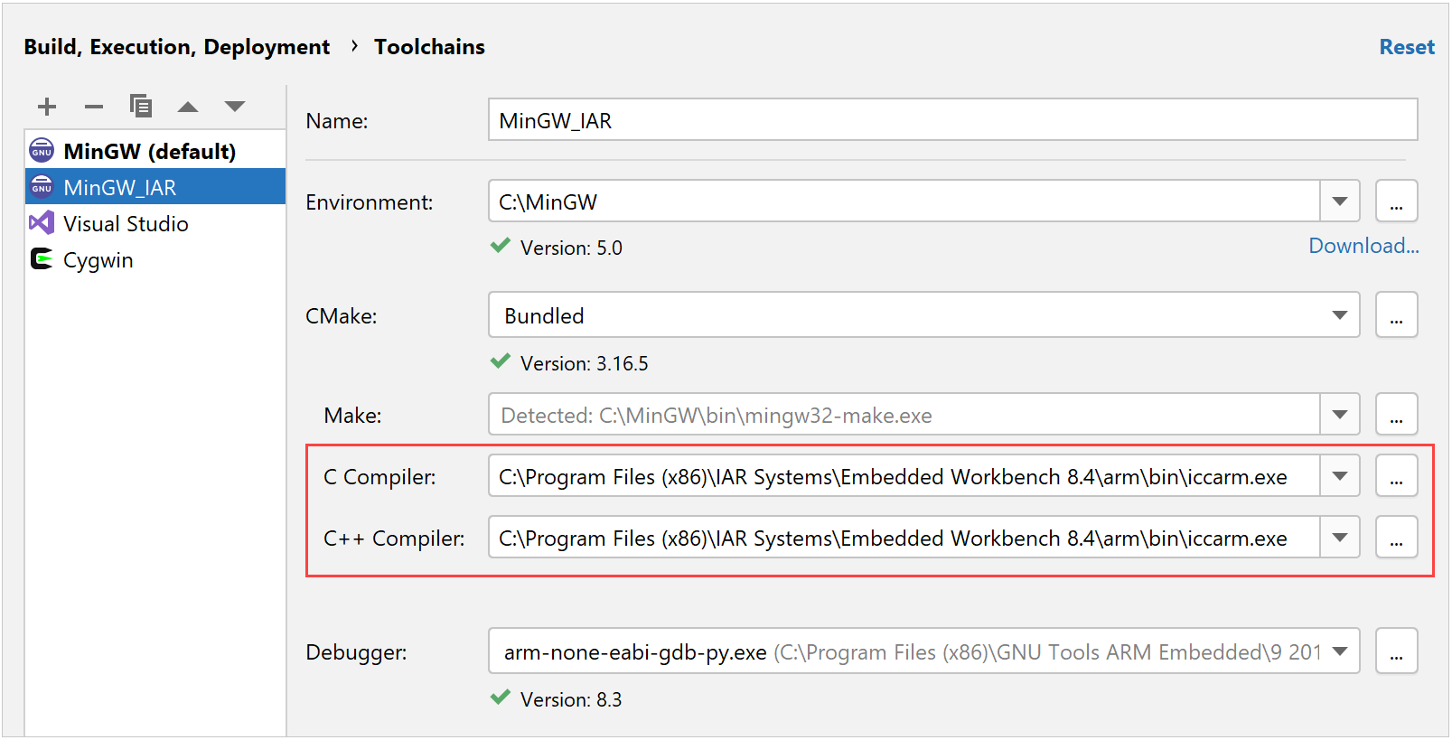 iar arm compiler