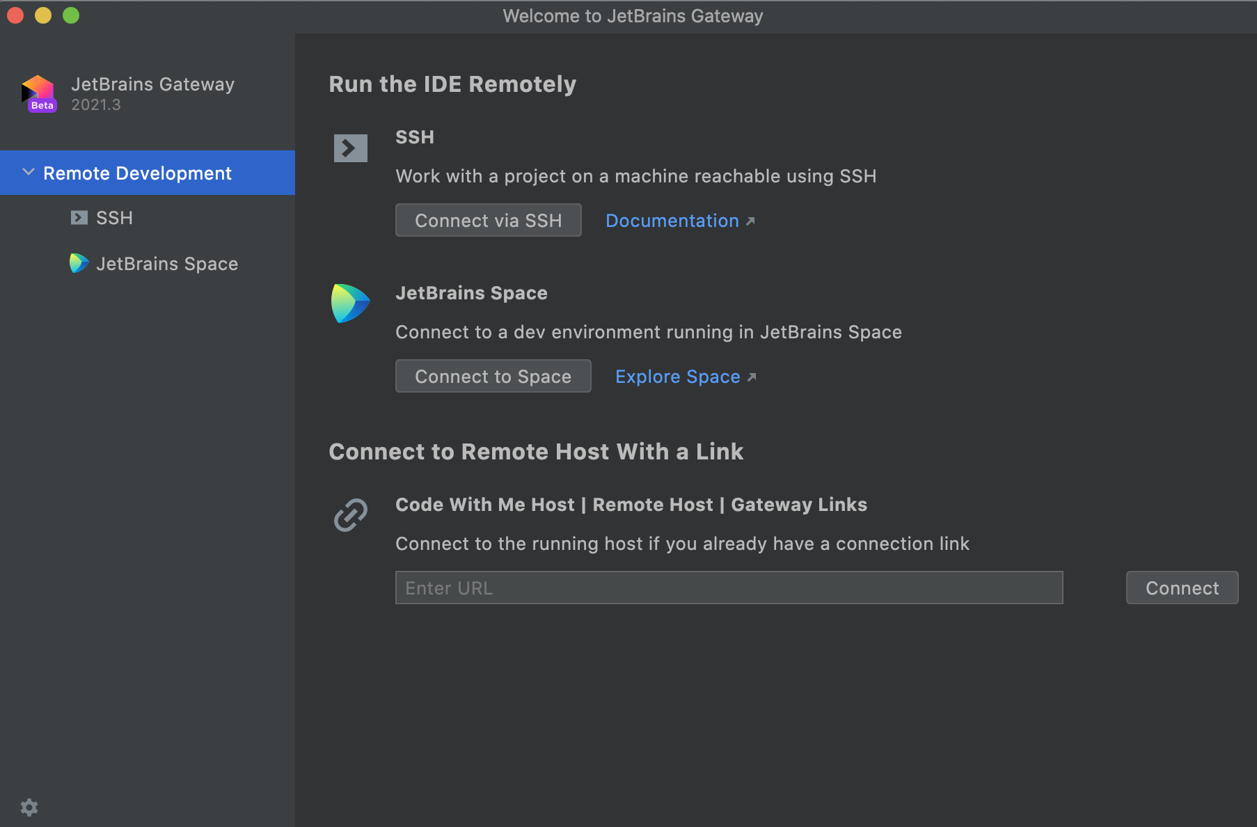 JetBrains Gateway