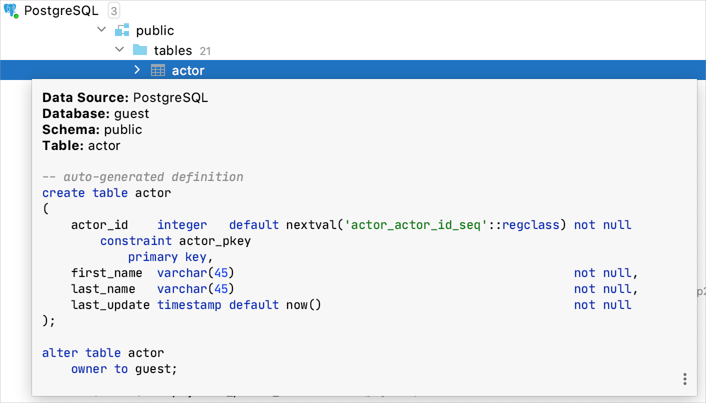 intellij key structure