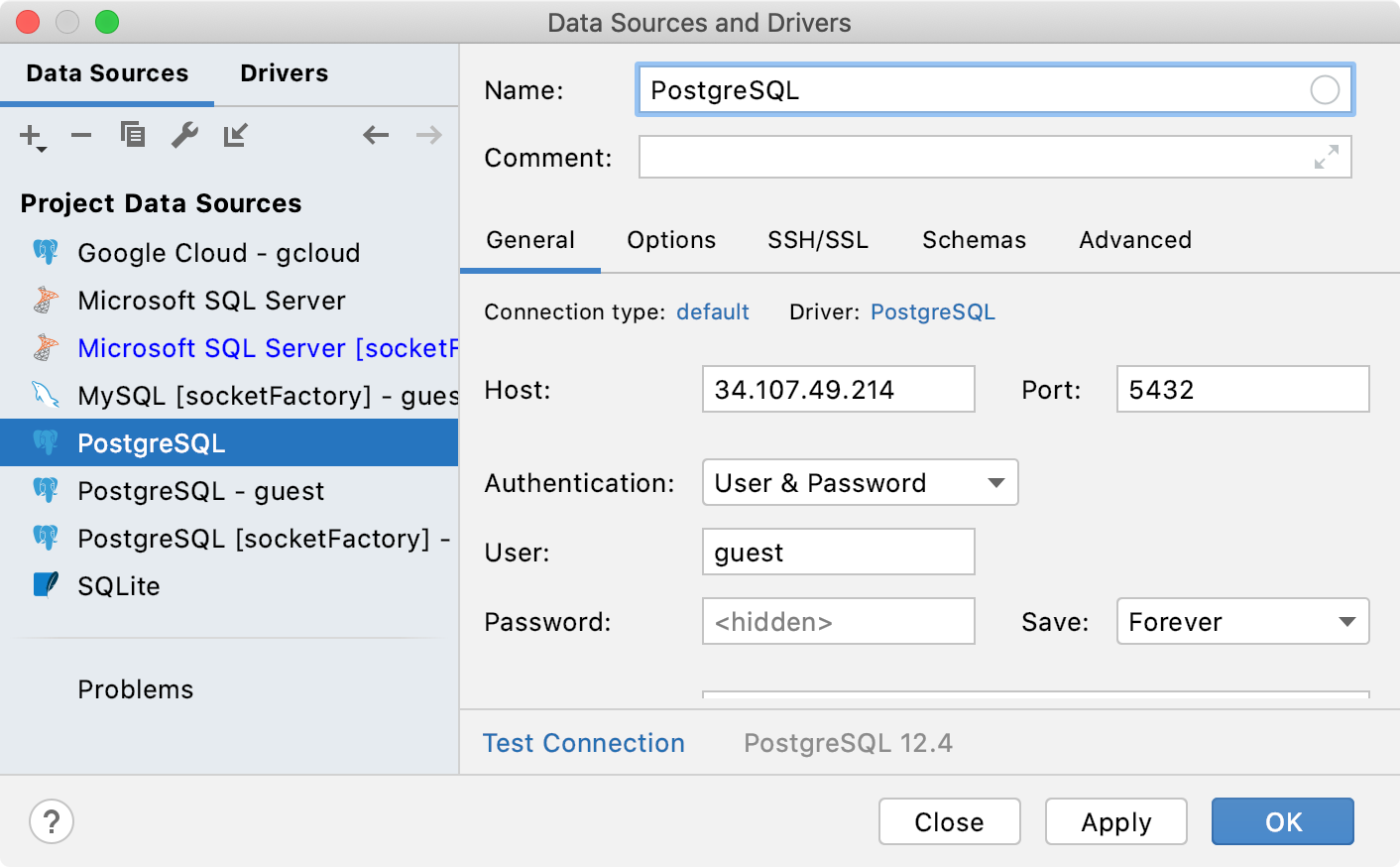 phpstorm 10 database tool