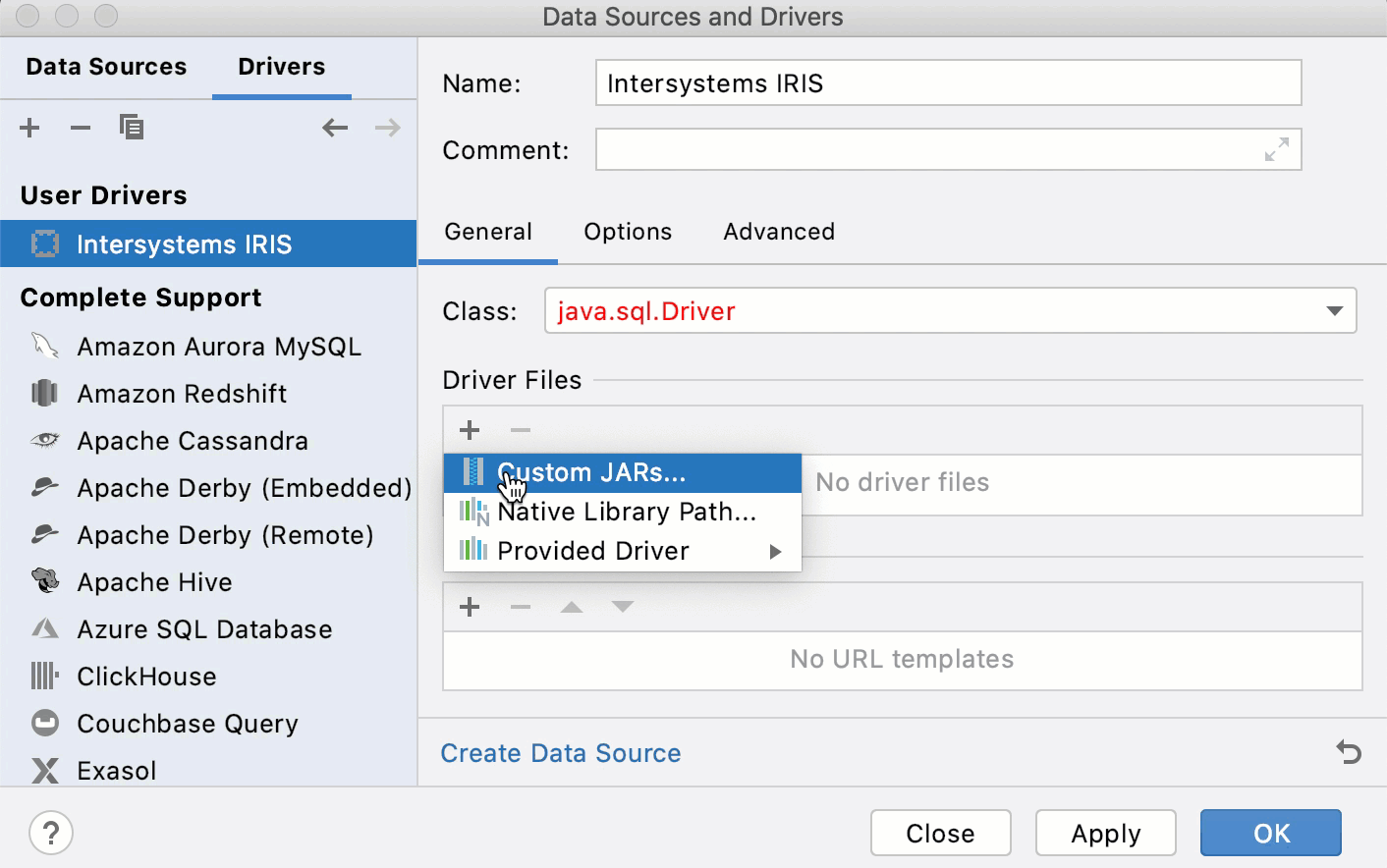 local oracle database for mac os